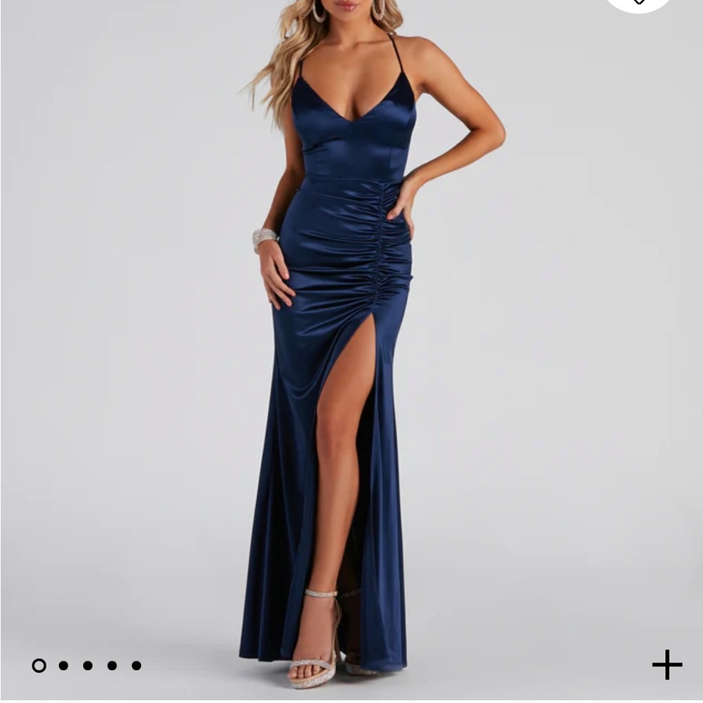 Windsor satin dress